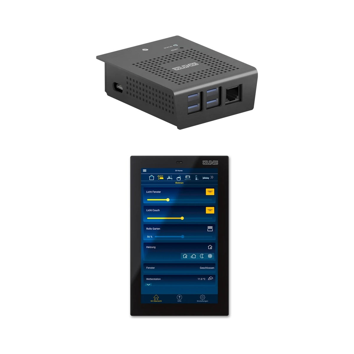 SV-Server set Smart Control 5, with Europlug - JUNG