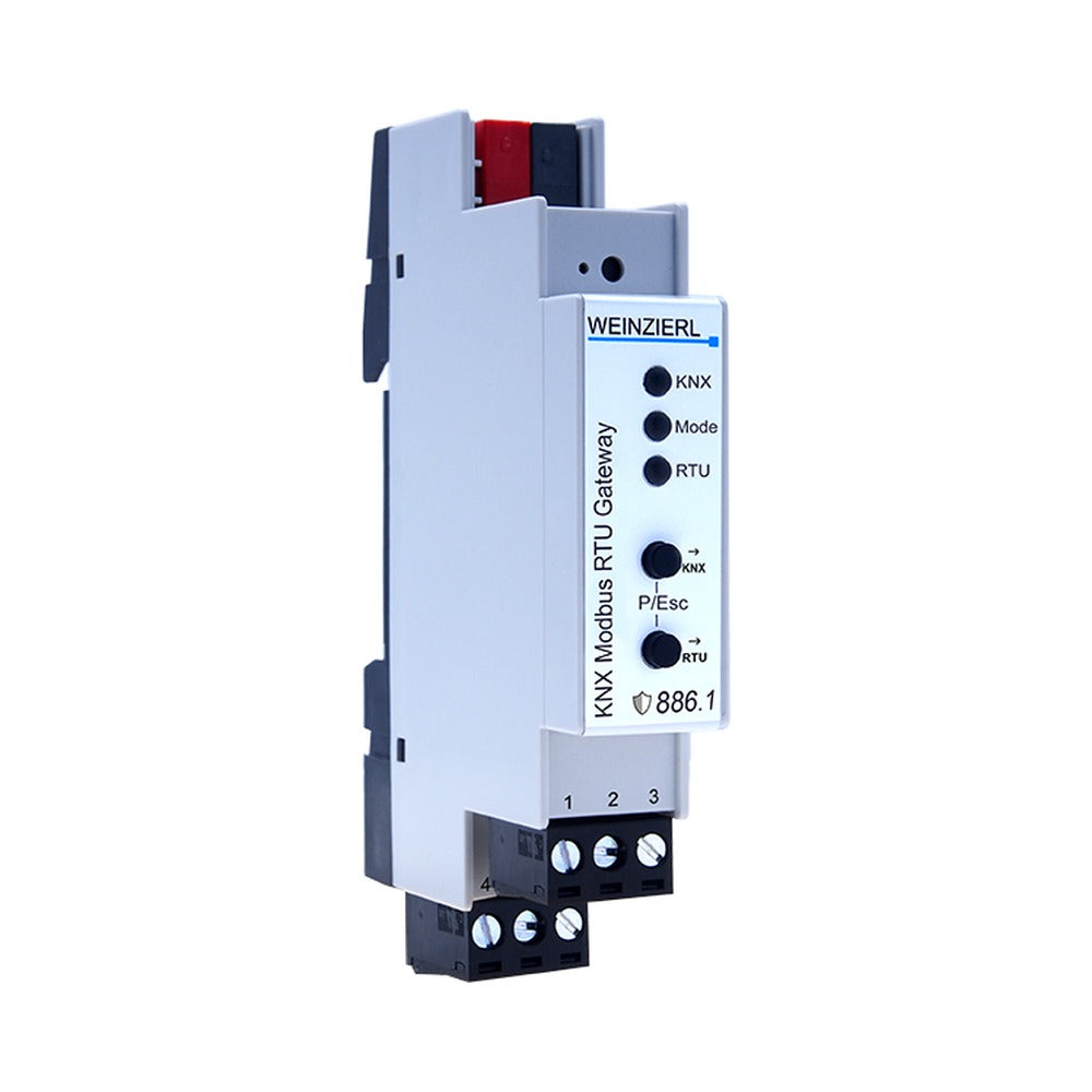 KNX Modbus RTU Gateway 886.1 secure by Weinzierl