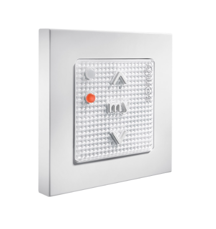 Somfy Smoove RTS II Wireless Wall Switch with Frame