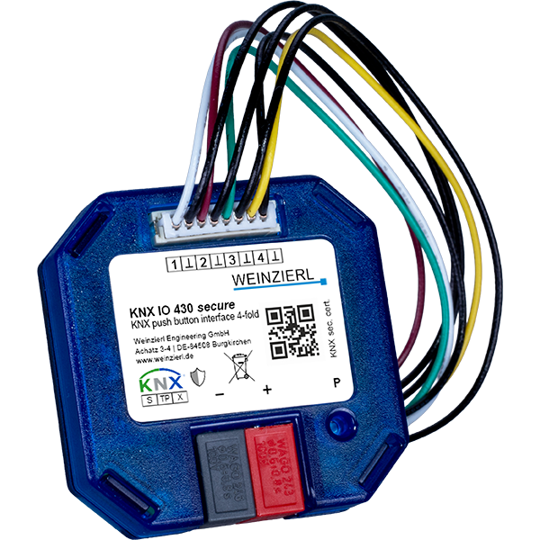 KNX IO 430 secure by Weinzierl