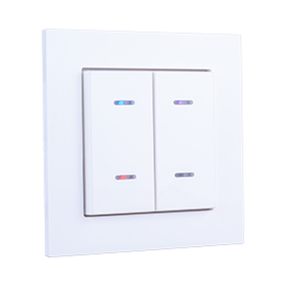 Double rocker: white glossy by Weinzierl